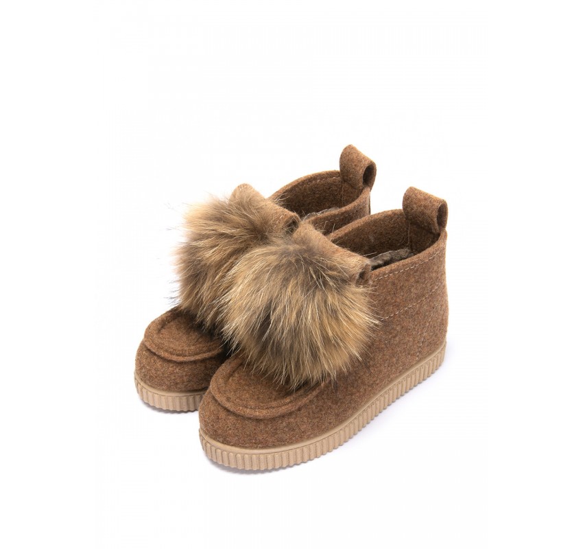 Ghete din pâslă naturala TELLUS 00088