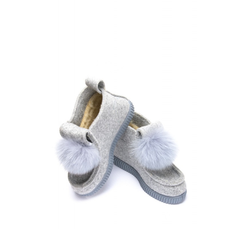 Ghete din pâslă naturala TELLUS 00088