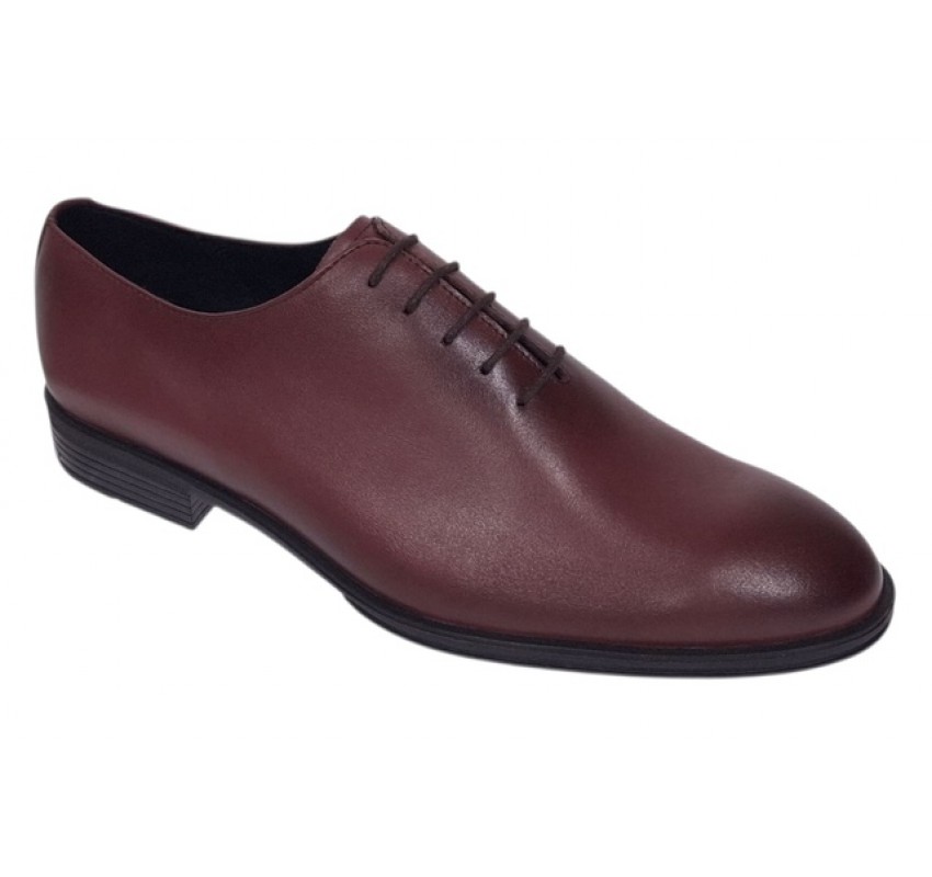 Pantofi barbati eleganti office piele naturala Bordo 002VIS