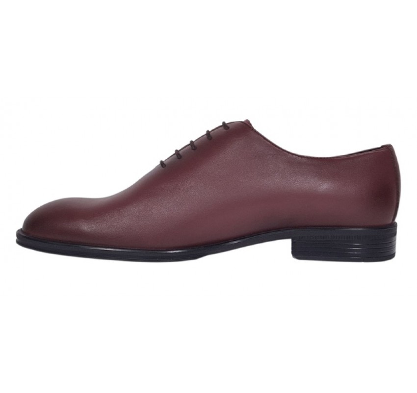 Pantofi barbati eleganti office piele naturala Bordo 002VIS