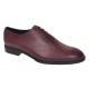Pantofi barbati eleganti office piele naturala Bordo 002VIS
