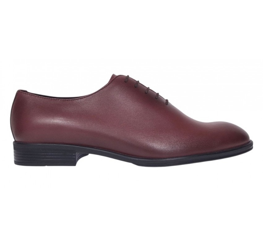 Pantofi barbati eleganti office piele naturala Bordo 002VIS