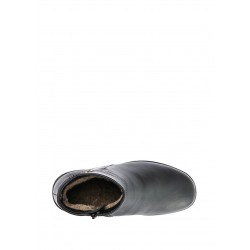 Ghete piele cu blana extra lat TELLUS 02-09