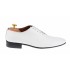 Pantofi barbati, eleganti din piele naturala, alb, 024ABOX