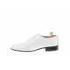 Pantofi barbatesti albi, eleganti, piele naturala, SCORPION - 024ABOX