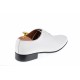 Pantofi barbatesti albi, eleganti, piele naturala, SCORPION - 024ABOX