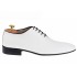 Pantofi barbati eleganti, albi, piele naturala, SCORPION - 024AN
