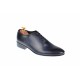 Pantofi barbati eleganti, piele naturala bleumarin, SCORPION - 024BL