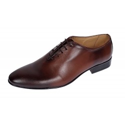 Pantofi barbati eleganti din piele naturala maro 024MBOX