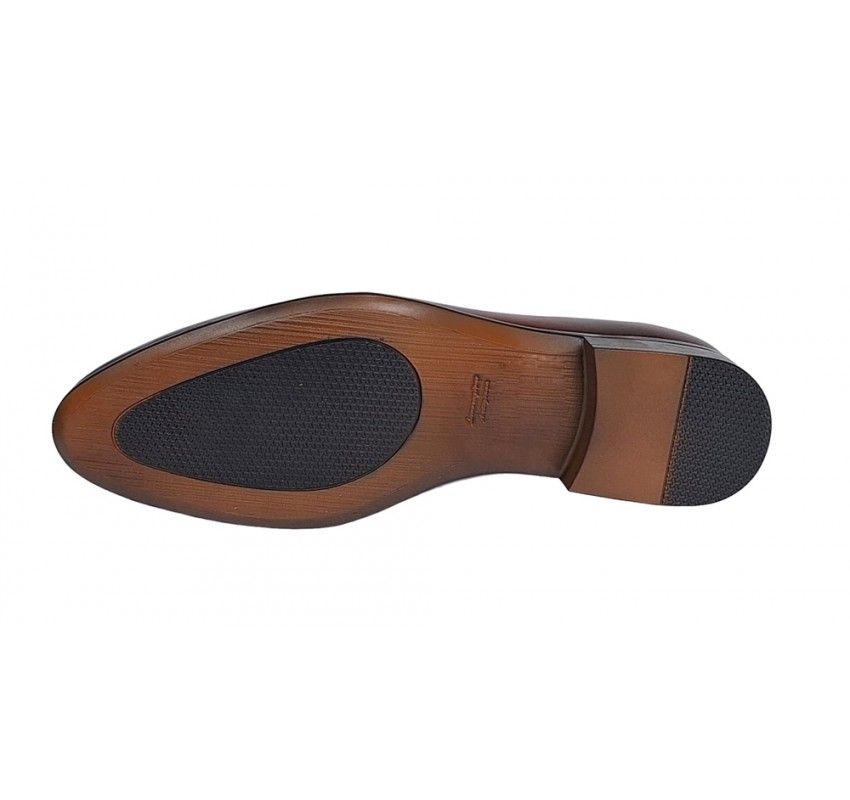 Pantofi barbati eleganti din piele naturala maro, SCORPION, 024MBOX Pantofi barbati eleganti din piele naturala maro, SCORPION, 024MBOX