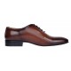 Pantofi barbati eleganti din piele naturala maro 024MBOX