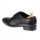 Pantofi barbati office, eleganti din piele naturala, negri, SCORPION, 024NBOX