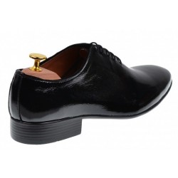 Marimi 42, 44 Pantofi barbati eleganti din piele naturala lac sifonat 024NLAC2