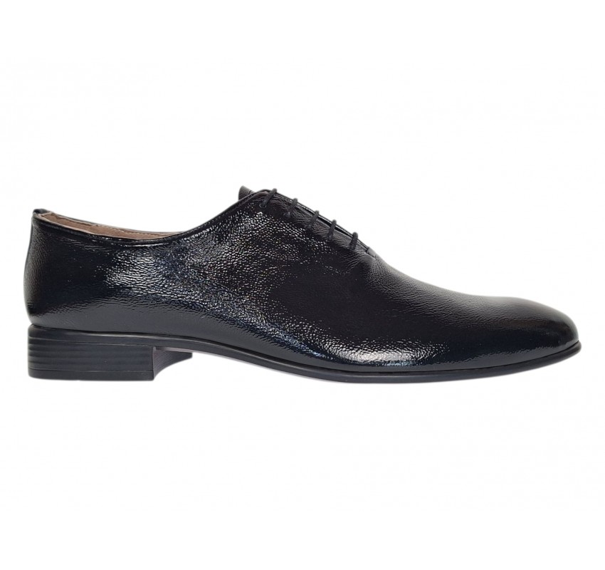 Marimea 44 Pantofi barbati eleganti din piele naturala lac sifonat Enzo 024NLAC8