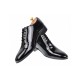 Pantofi barbati eleganti din piele naturala - Model Negru Lac 024NLAC