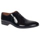 Pantofi barbati eleganti din piele naturala Negru Lac Lion 024NLAC