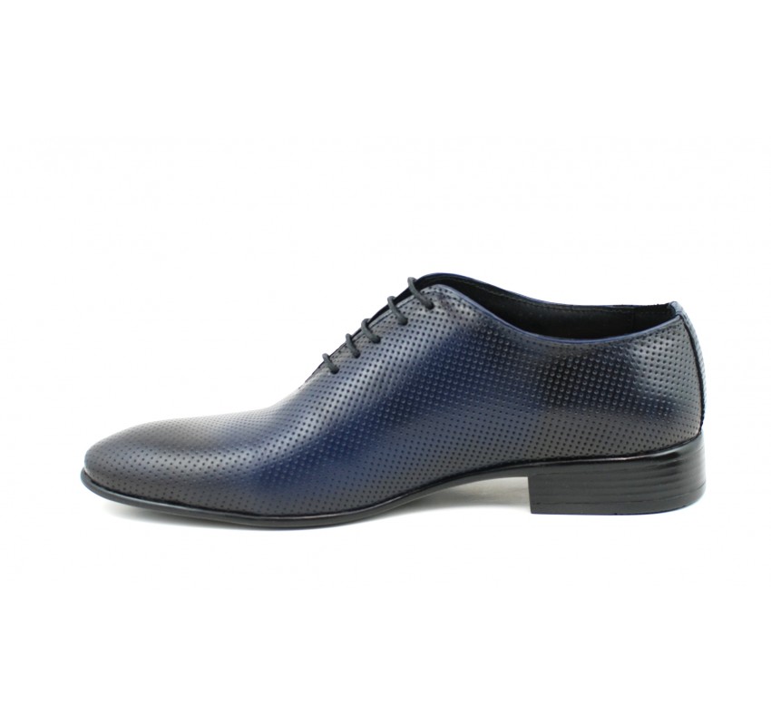 Pantofi barbati eleganti din piele naturala bleumarin, ELION MATEO 026BLUE