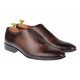 Pantofi barbati office, eleganti din piele naturala maro, ELION MATEO 026M