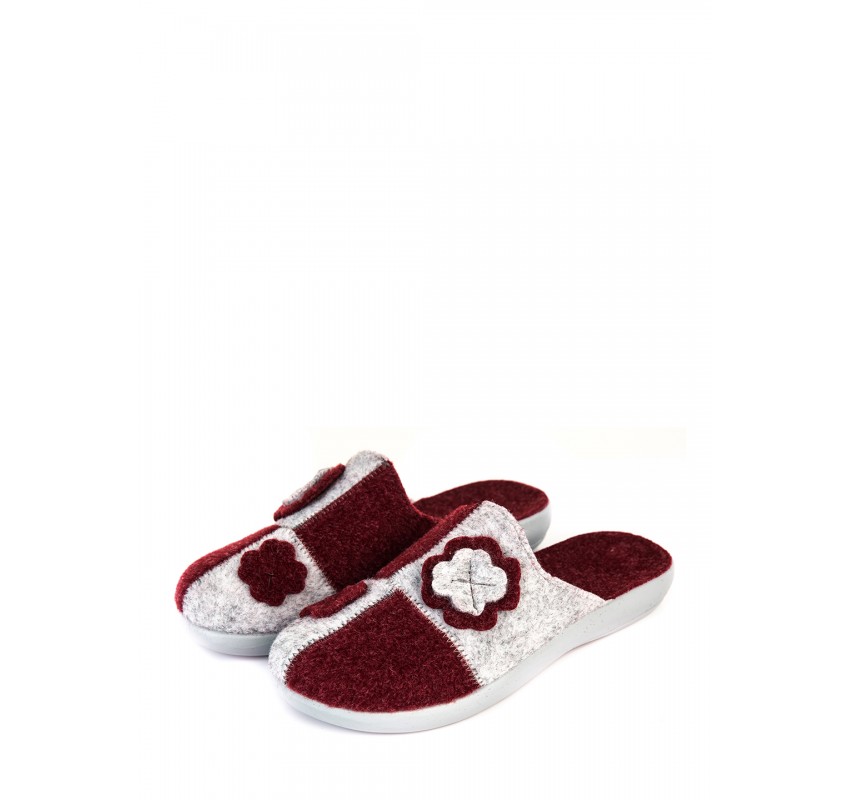 Papuci de casă din pâslă naturala TELLUS 03-07