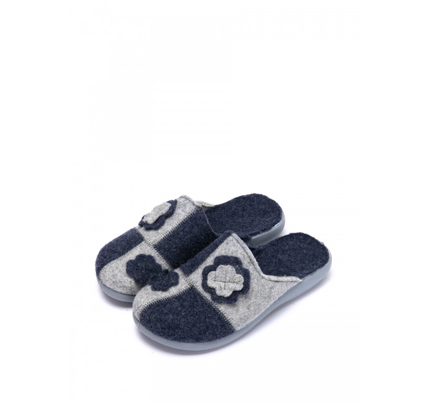 Papuci de casă din pâslă naturala TELLUS 03-07