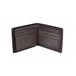 Portofel barbati din piele naturala , de culoare maro - 10051FDBRN Portofel barbati din piele naturala , de culoare maro - 10051FDBRN