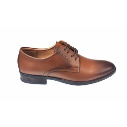 Pantofi barbati casual din piele naturala maro - 101TGMCON