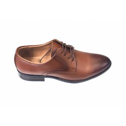 Pantofi barbati casual din piele naturala maro - 101TGMCON