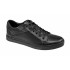 Sneakers barbati casual din piele naturala - Model Negru 1021