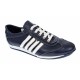 Pantofi barbati sport casual din piele naturala bleumarin 1053BLA