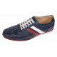 Marimea 40 Pantofi barbati sport - casual din piele naturala 1055BLR