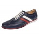 Marimea 40 Pantofi barbati sport - casual din piele naturala 1055BLR