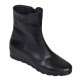 Ghete dama din piele naturala imblanite - Model Orto Negru 156 Ghete dama din piele naturala imblanite - Model Orto Negru 156