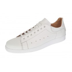 Pantofi barbati casual din piele naturala Alb GKR2023A