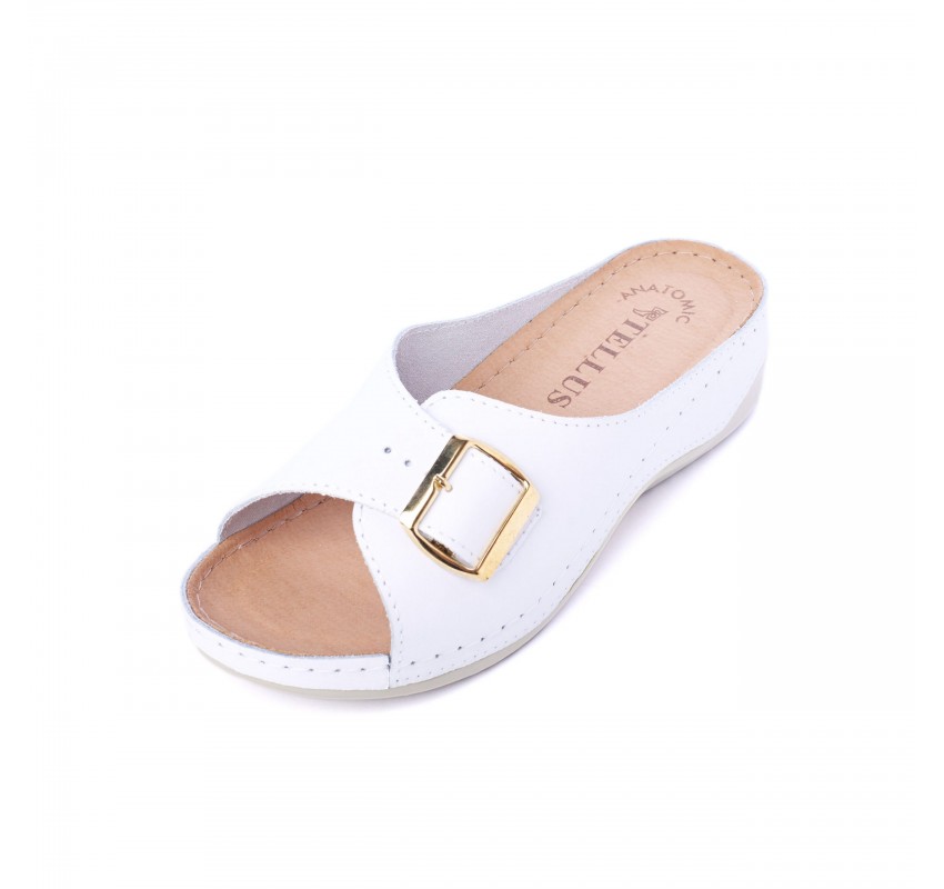 Papuci piele Tellus 25-01