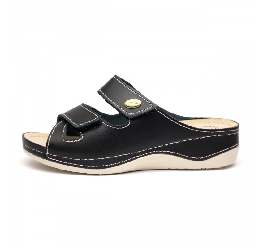 Papuci piele Tellus 25-03