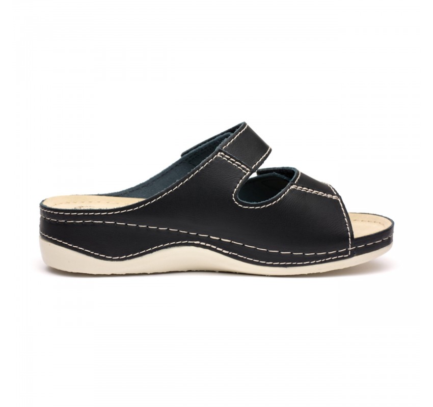 Papuci piele Tellus 25-03