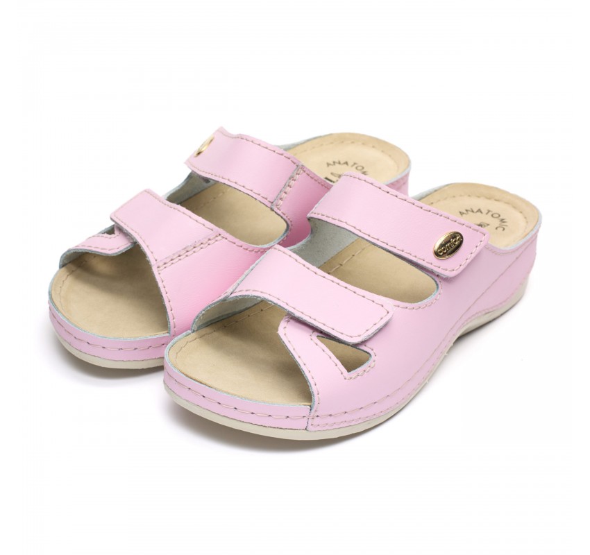 Papuci piele Tellus 25-03