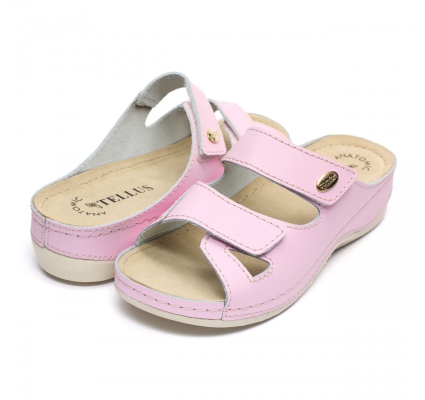 Papuci piele Tellus 25-03