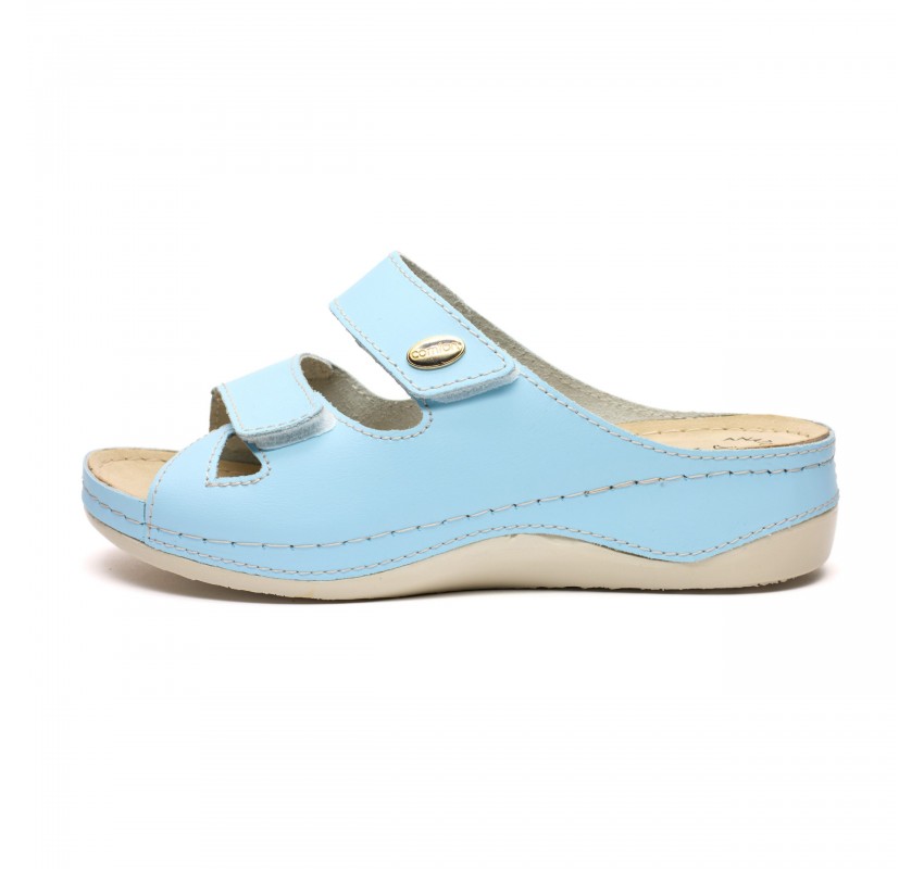 Papuci piele Tellus 25-03