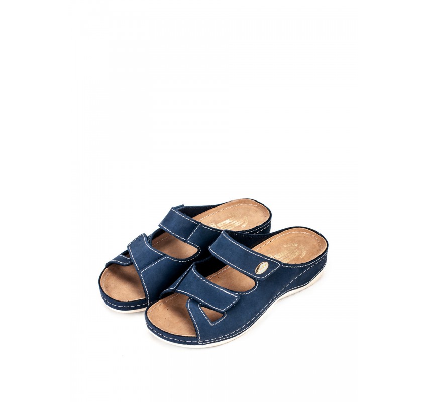 Papuci piele Tellus 25-03