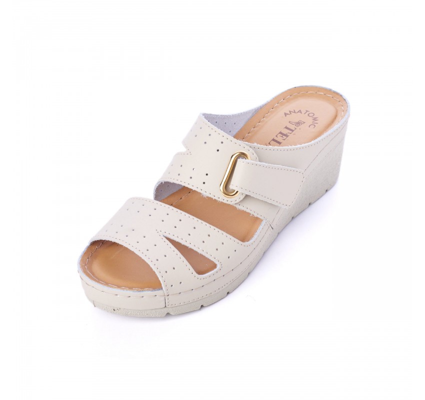 Papuci piele Tellus 27-01