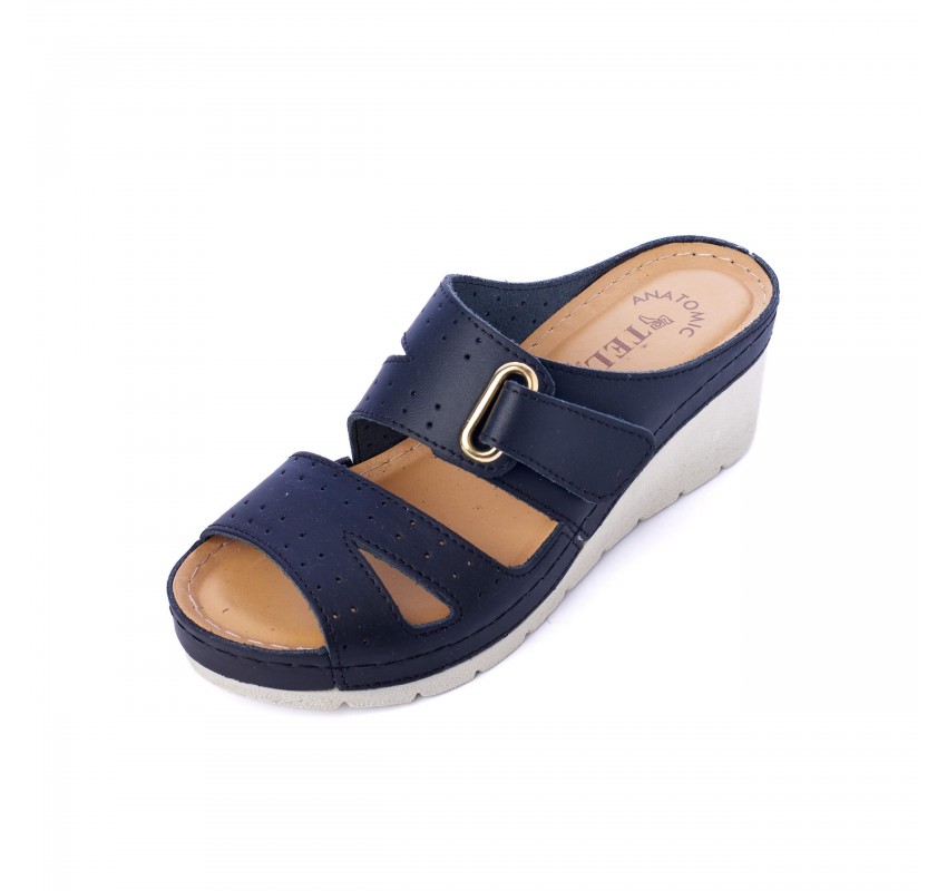 Papuci piele Tellus 27-01