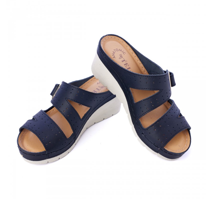 Papuci piele Tellus 27-01