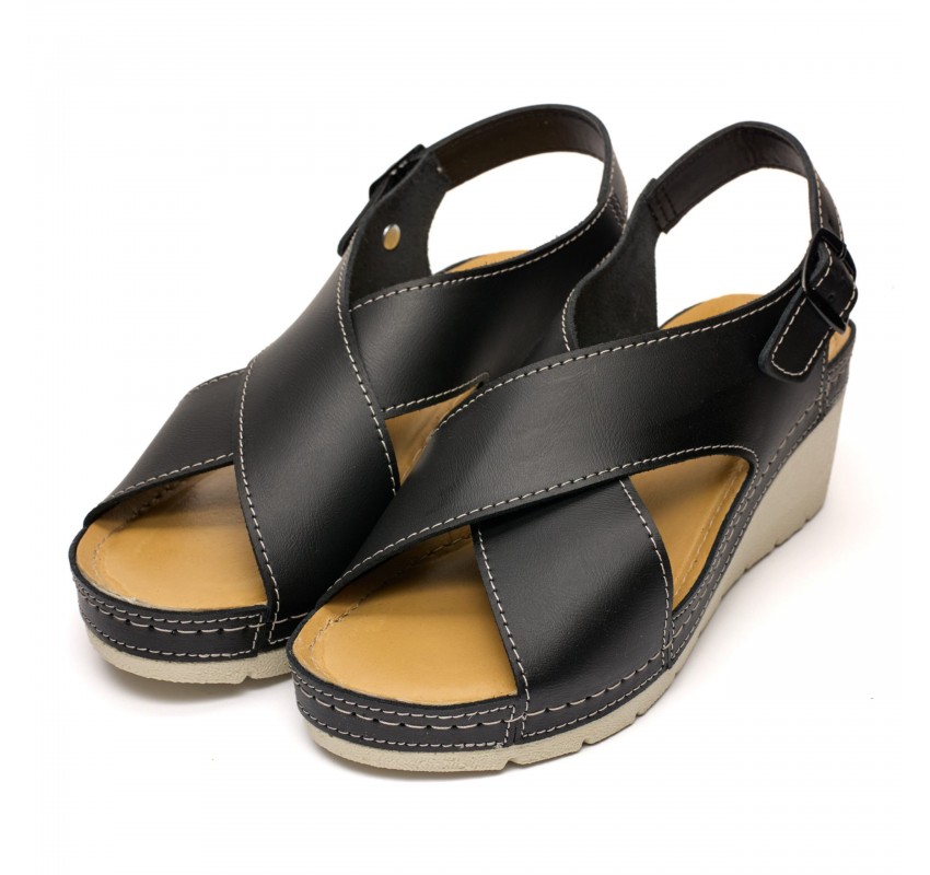 Sandale piele dama Tellus 27-03