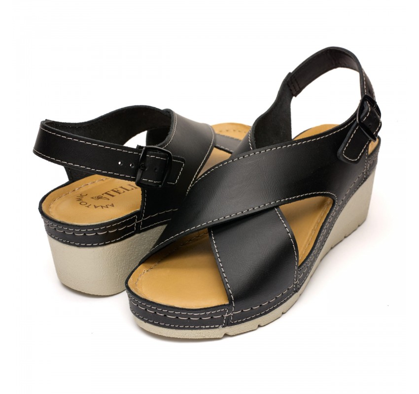 Sandale piele dama Tellus 27-03