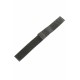 Curea de ceas metalica, bratara tip plasa din metal, 20 mm x 18 cm, negru - 300X20NEGRU