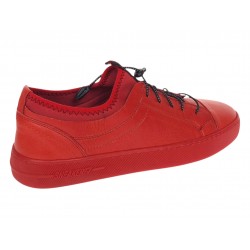 Pantofi barbati rosii sport casual din piele naturala SCV 321ROSU