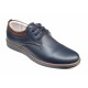 Pantofi barbati sport din piele naturala bleumarin 330BLM2