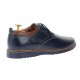 Pantofi barbati casual din piele naturala - Model bleumarin 330BLM
