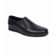 Pantofi barbati bleumarin din piele naturala tip slip-on cu talpa confort 330EBLUE